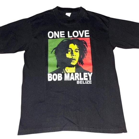 Vintage | Shirts | Vintage 9s Bob Marley Rasta Jamaica Bootleg Tshirt ...